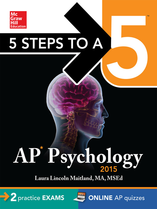 Title details for 5 Steps to a 5 AP Psychology, 2015 Edition by Laura Lincoln Maitland - Available